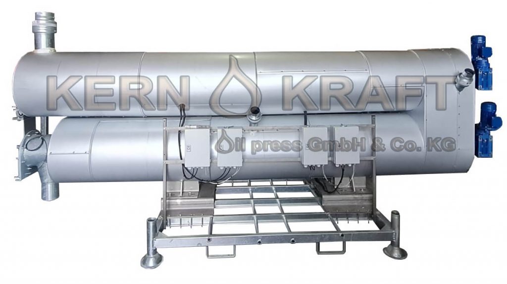 Soy toasters and extrusion system, TIA / trypsin inhibitor activity, fasin, protein-stable, rumen-protected protein, EST EcoToast Agrel, Thermo-Major, Romberger soy toasters, Mecmar, Farmet extruder for protein-stable, extrusion system for soy beans; schupp, red jacket, Dilts-Wetzel